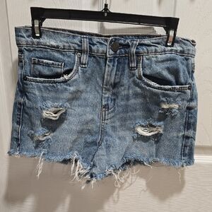 Blank NYC Blue Denim Shorts